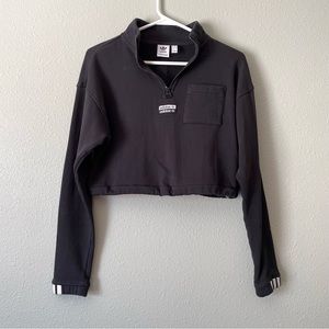 Adidas Cropped Half-Zip